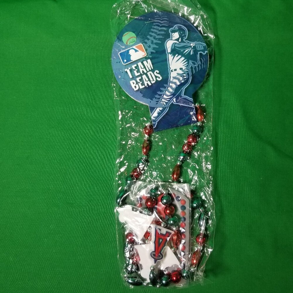 Los Angeles Angels MLB Bead Necklace Forever Collectibles AL West The Halos NEW